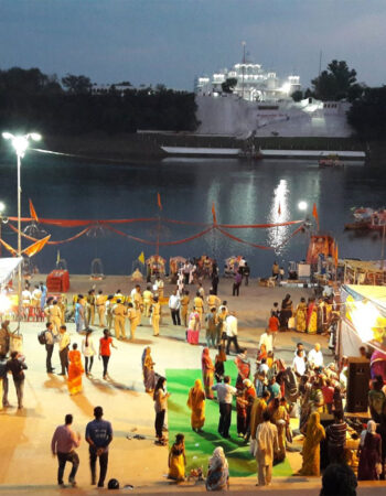 Narmada River Puja